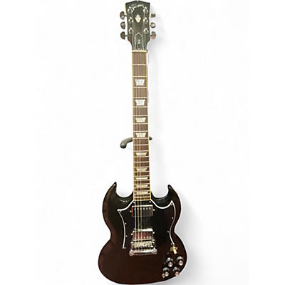 Used Gibson SG Standard Ebony Solid Body Electric Guitar