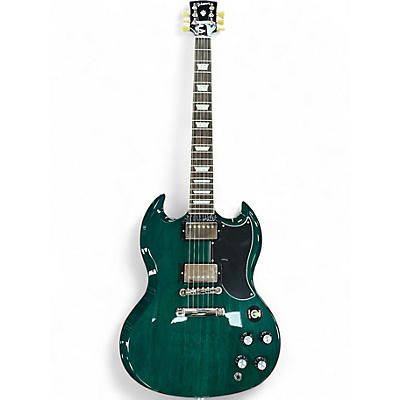 Used Gibson SG Standard Emerald Green Solid Body Electric Guitar