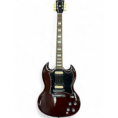 Used Gibson SG Standard Flat Red Solid Body Electric Guitar