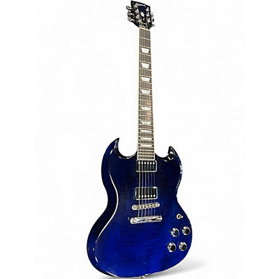 Used Gibson SG Standard HP Blue Sapphire Solid Body Electric Guitar
