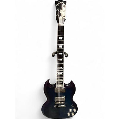 Used Gibson SG Standard HP Blueberry Fade Solid Body Electric Guitar