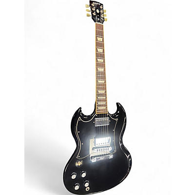 Used Gibson SG Standard Left Handed Black Electric Guitar