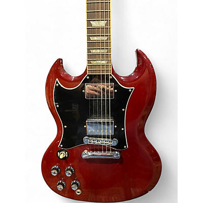 Used Gibson SG Standard Left Handed Cherry Electric Guitar