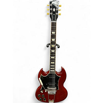 Used Gibson SG Standard P90 Cherry Solid Body Electric Guitar