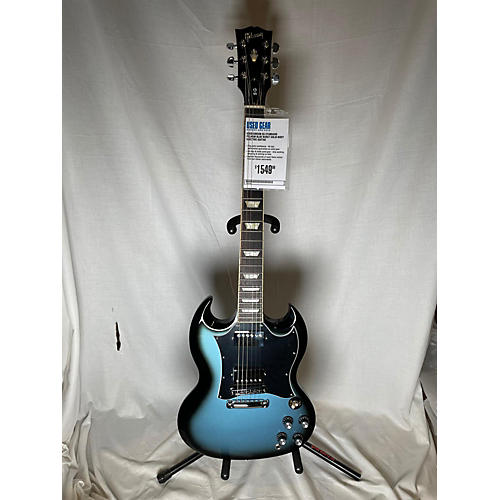 Gibson Used Gibson SG Standard Pelham Blue Burst Solid Body Electric Guitar Pelham Blue Burst