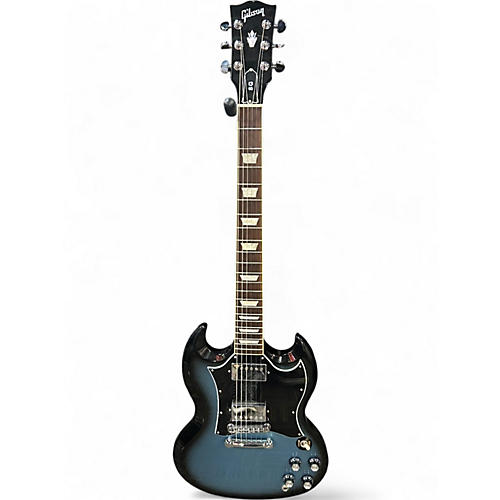 Used Gibson SG Standard Pelham Blue Burst Solid Body Electric Guitar Pelham Blue Burst