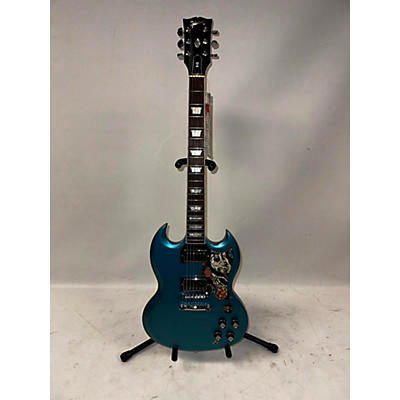 Gibson Used Gibson SG Standard Pelham Blue Solid Body Electric Guitar