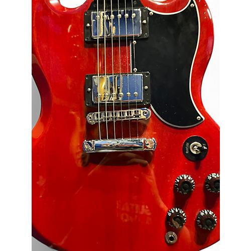 Used Gibson SG Standard Red Solid Body Electric Guitar Red