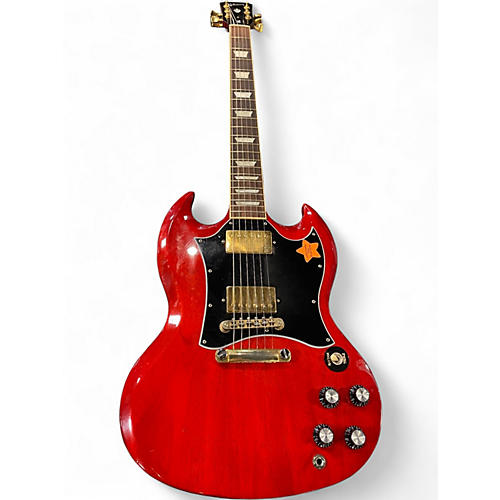 Used Gibson SG Standard Red Solid Body Electric Guitar Red