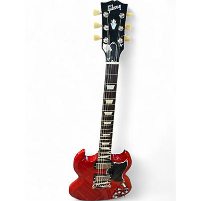 Used Gibson SG Standard Red Solid Body Electric Guitar