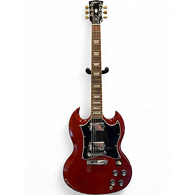 Used Gibson SG Standard Red Solid Body Electric Guitar