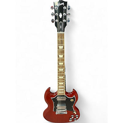 Used Gibson SG Standard Red Solid Body Electric Guitar