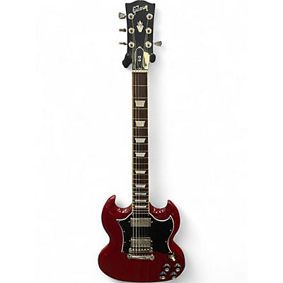 Used Gibson SG Standard Red Solid Body Electric Guitar