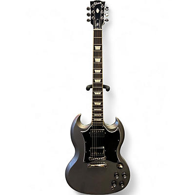 Used Gibson SG Standard Silver Mist Solid Body Electric Guitar