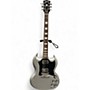 Used Gibson SG Standard Silver Sparkle Solid Body Electric Guitar Silver Sparkle