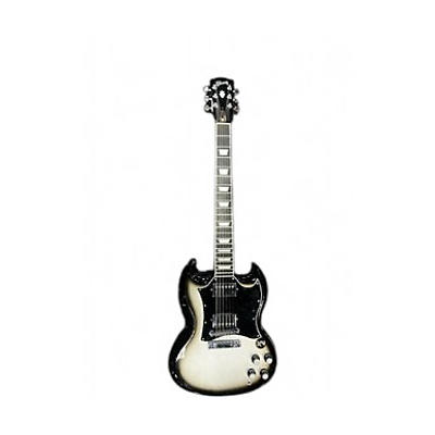 Used Gibson SG Standard Silverburst Solid Body Electric Guitar