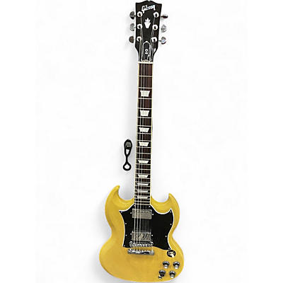 Used Gibson SG Standard TV Yellow Solid Body Electric Guitar
