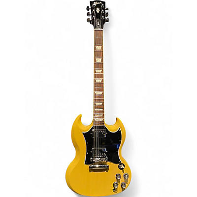 Used Gibson SG Standard TV Yellow Solid Body Electric Guitar