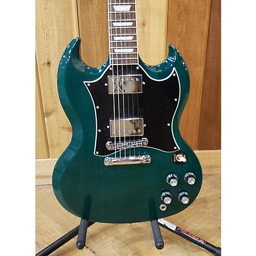 Gibson Used Gibson SG Standard Teal Solid Body Electric Guitar Teal