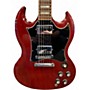 Used Gibson SG Standard Wine Red Solid Body Electric Guitar Wine Red