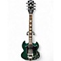 Used Gibson SG Standard w/ Bigsby Translucent Teal Solid Body Electric Guitar Translucent Teal