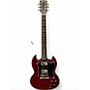 Used Gibson SG Studio Faded Cherry Solid Body Electric Guitar Cherry