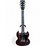 Used Gibson SG Studio Faded Worn Brown Solid Body Electric Guitar Worn Brown