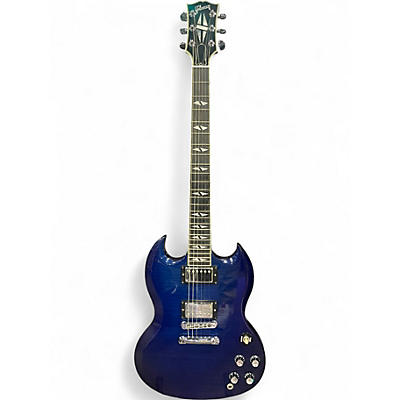 Used Gibson SG Supreme Blue Burst Solid Body Electric Guitar