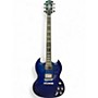 Used Gibson SG Supreme Blue Burst Solid Body Electric Guitar Blue Burst