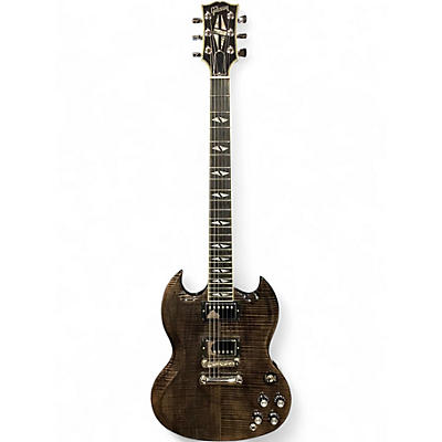 Used Gibson SG Supreme Trans Black Solid Body Electric Guitar