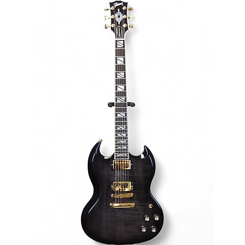 Used Gibson SG Supreme Translucent Ebony Burst Solid Body Electric Guitar translucent ebony burst