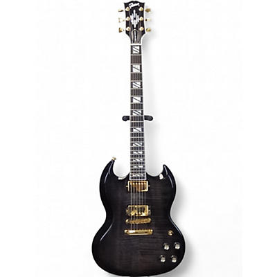 Used Gibson SG Supreme translucent ebony burst Solid Body Electric Guitar
