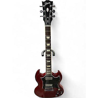 Used Gibson SG Trans Crimson Red Solid Body Electric Guitar