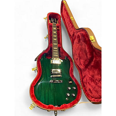 Used Gibson SG Translucent Teal Solid Body Electric Guitar