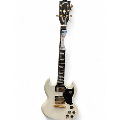 Gibson Used Gibson SG White Solid Body Electric Guitar