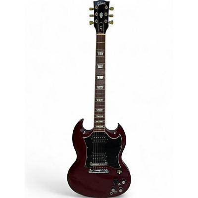 Gibson Used Gibson SG Wine Red Solid Body Electric Guitar