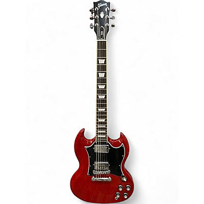Used Gibson SG red Solid Body Electric Guitar