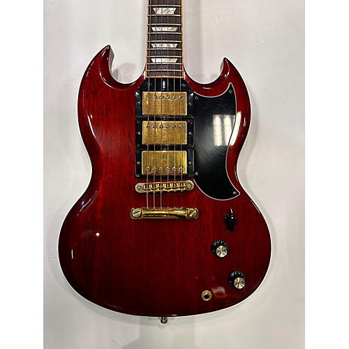 Gibson Used Gibson SG3 Heritage Cherry Solid Body Electric Guitar Heritage Cherry