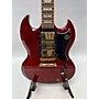 Used Gibson SG3 Trans Red Solid Body Electric Guitar Trans Red