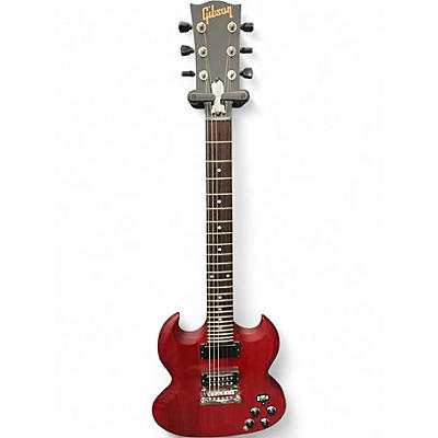Used Gibson SGJ Cherry Solid Body Electric Guitar