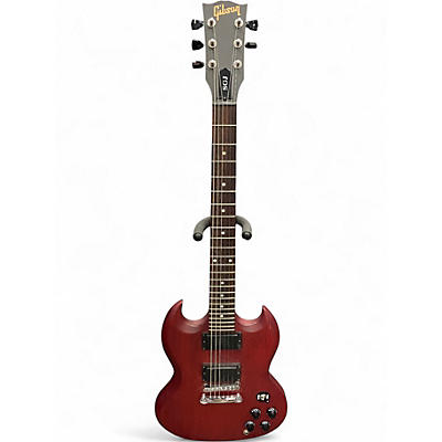 Used Gibson SGJ Cherry Solid Body Electric Guitar