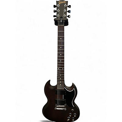 Used Gibson SGJ Chocolate Solid Body Electric Guitar