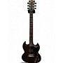 Used Gibson SGJ Chocolate Solid Body Electric Guitar Chocolate