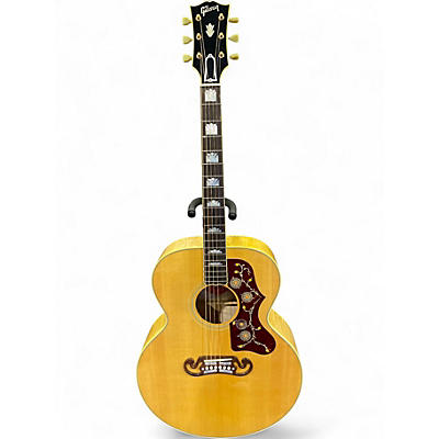 Used Gibson SJ-200 Natural Acoustic Electric Guitar