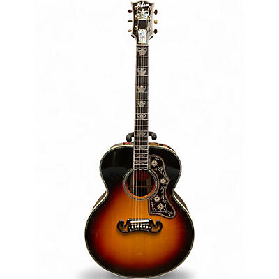 Used Gibson SJ Monarch 3 Color Sunburst Acoustic Guitar