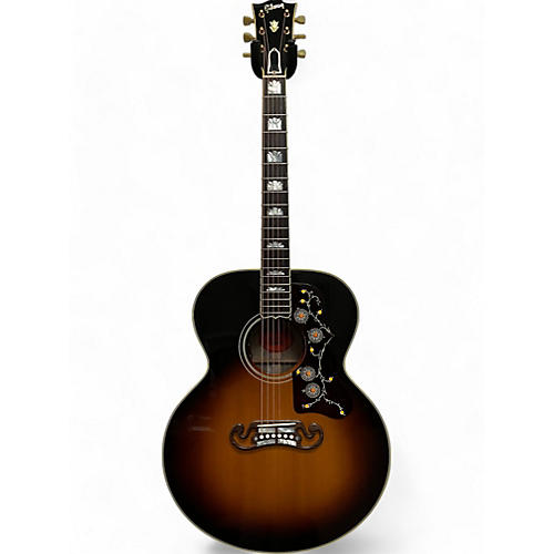 Gibson Used Gibson SJ200 Original 2 Color Sunburst Acoustic Electric Guitar 2 Color Sunburst