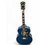 Used Gibson SJ200 Original BLUE Acoustic Electric Guitar BLUE
