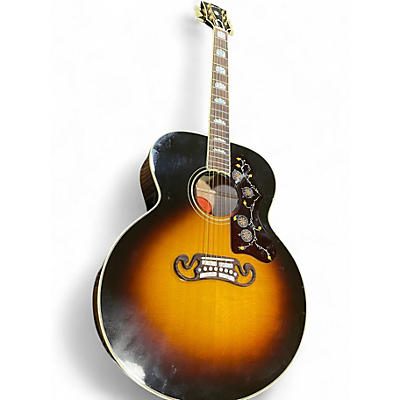 Used Gibson SJ200 Original Vintage Sunburst Acoustic Electric Guitar