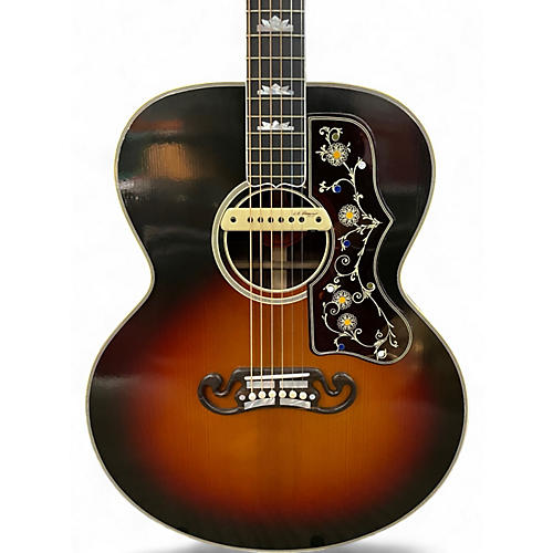 Used Gibson SJ200 PRE WAR 2 Color Sunburst Acoustic Electric Guitar 2 Color Sunburst