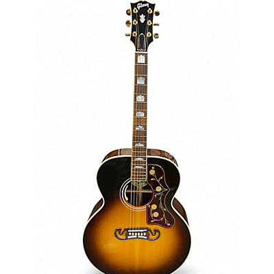 Used Gibson SJ200 ROSEWOOD 3 Color Sunburst Acoustic Electric Guitar